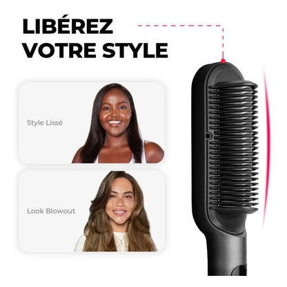 Brosse Lissante Ionique Anti-Frisottis
