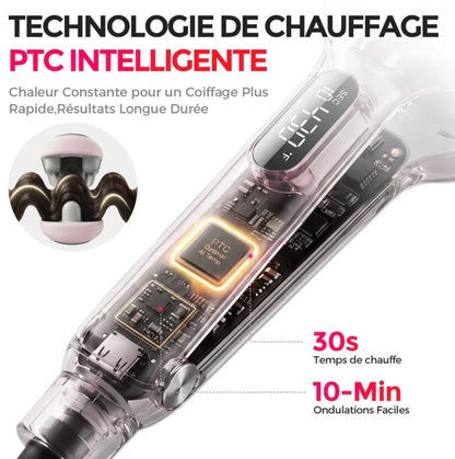 TYMO ROVY – Onduleur 3.0 pour des Beach Waves Glamour en Quelques Minutes