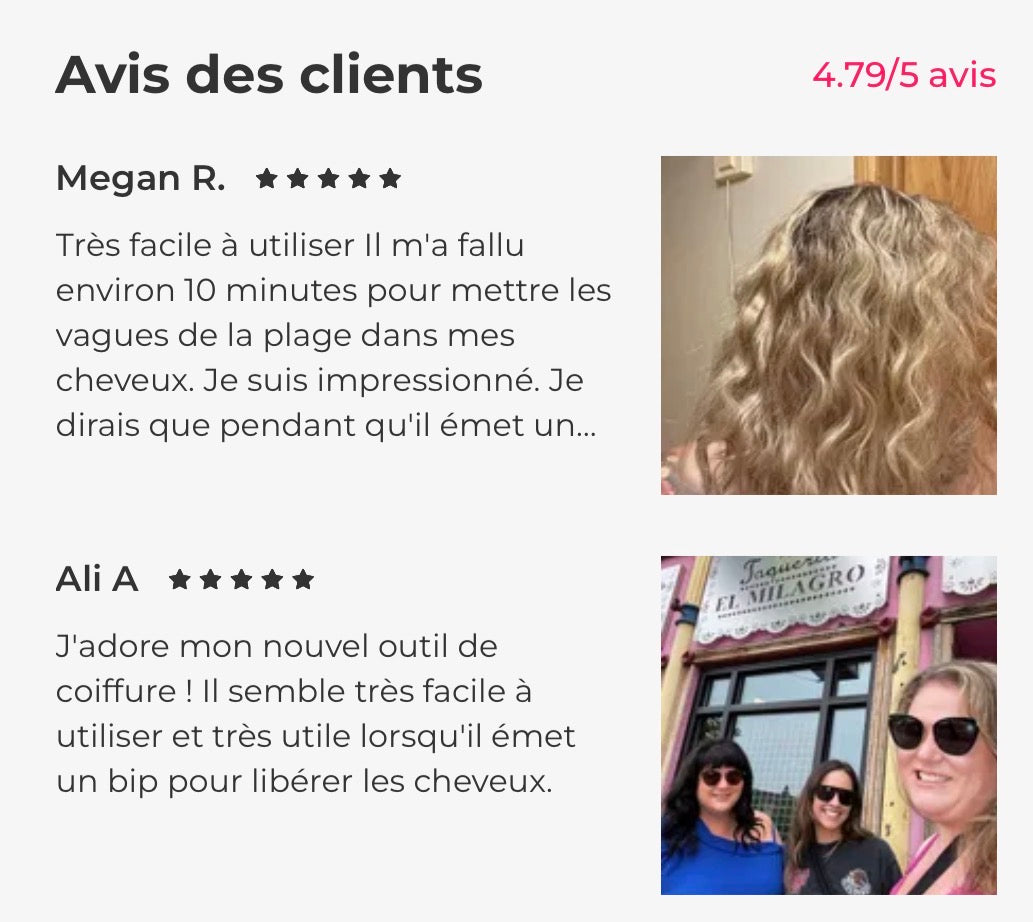 TYMO ROVY – Onduleur 3.0 pour des Beach Waves Glamour en Quelques Minutes