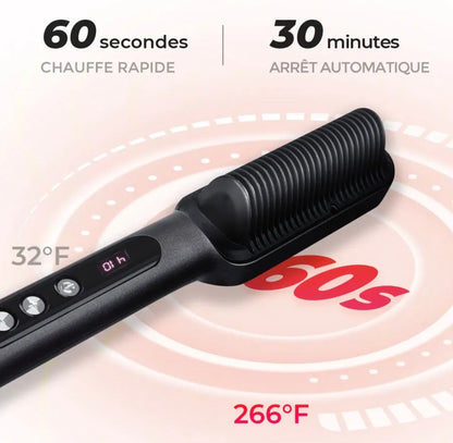 Brosse Lissante Ionique Anti-Frisottis