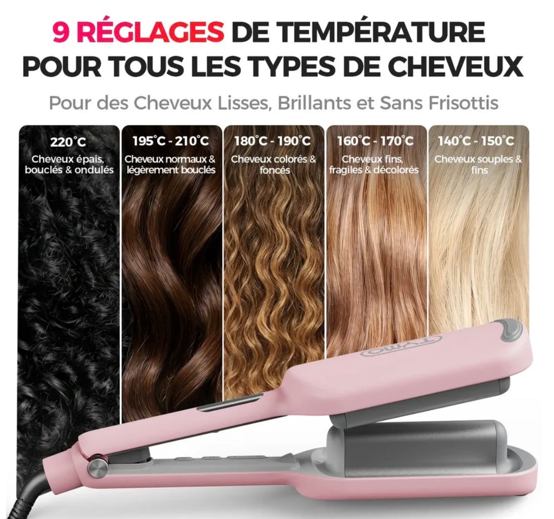 TYMO ROVY – Onduleur 3.0 pour des Beach Waves Glamour en Quelques Minutes
